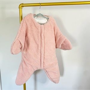 Baby Cozy Blanket Onsie Color: Pink New
